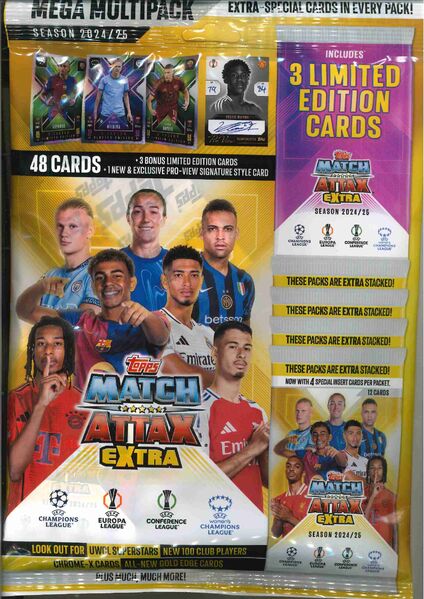 EXTRA MATCH ATTAX MEGA MULTIPA